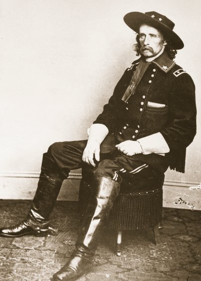 George Armstrong Custer by Mathew B. Brady